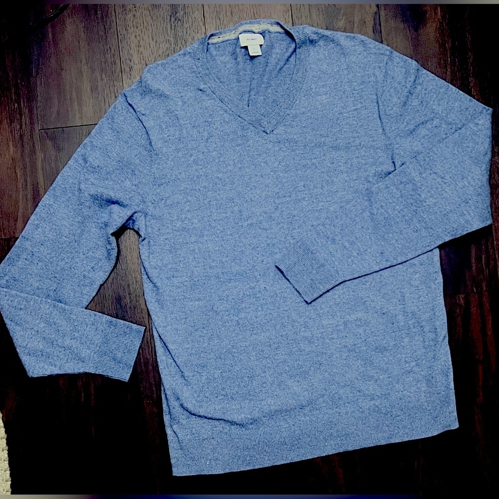 Old Navy | Mens Large Blue V-neck sweater
